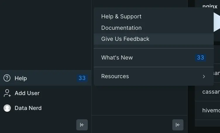 New Relic - Kubernetes Navigator Flyout New Relic - Kubernetes Navigator Flyout